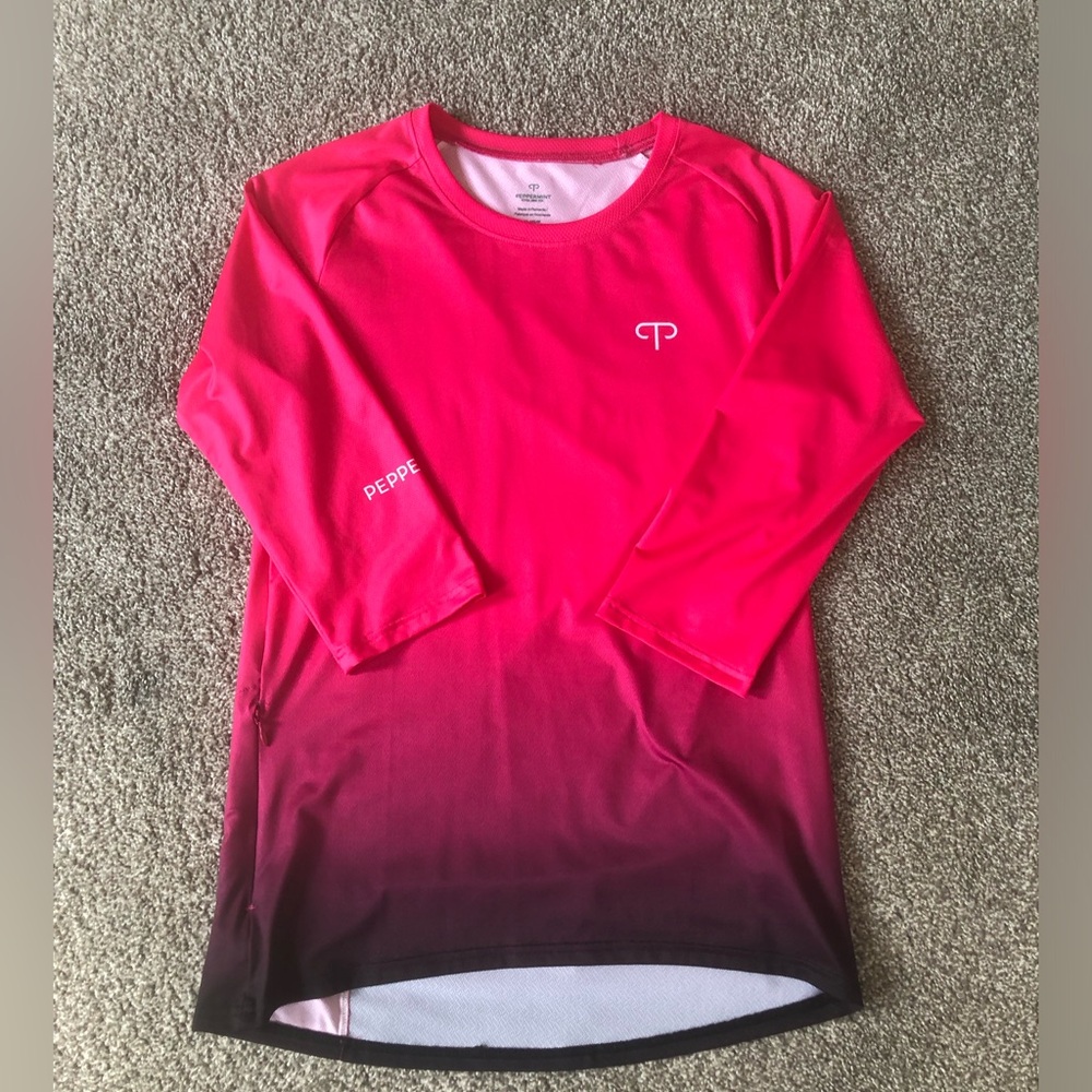 Peppermint Cycling Women’s 3/4 Length Sleeve Jersey - S